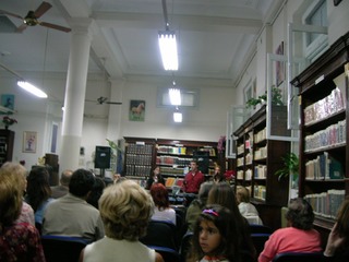 Music performance in the local library