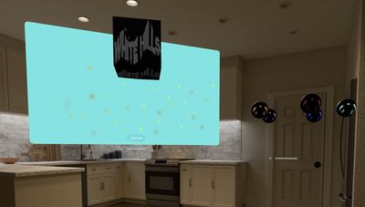 Screenshot of visionOS