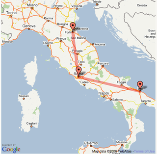 Google Map of Italy
